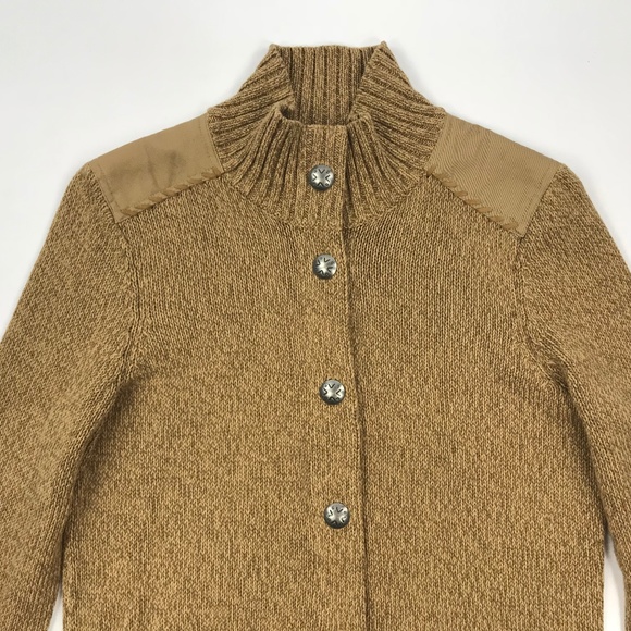 Lauren Ralph Lauren Button Front Knit Cardigan - Picture 2 of 7